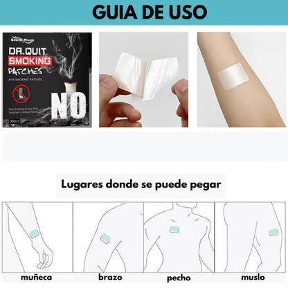 Pack 30 Parches para Dejar de Fumar – Fácil y Efectivo