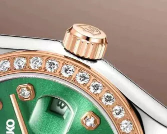 Reloj Elegante Tipo Rolex para Mujer