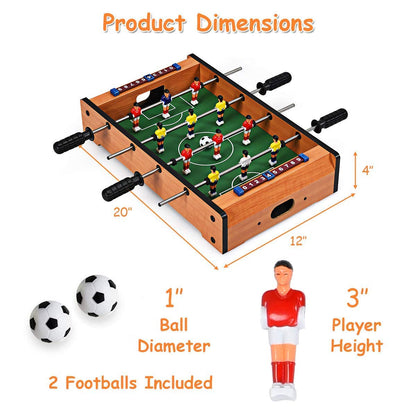 Mini Futbolito En Madera + Envio Gratis