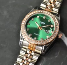 Reloj Elegante Tipo Rolex para Mujer